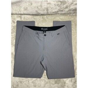 Travis Mathew Golf Pants Men's Size 34 Gray Outdoor Performance Stretch